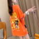 Fun Cartoon Short Sleeve t - Shirt Female Summer