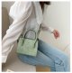 One shoulder messenger bag texture small square bag